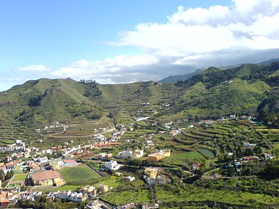 El paisaje canario de Vega de San Mateo